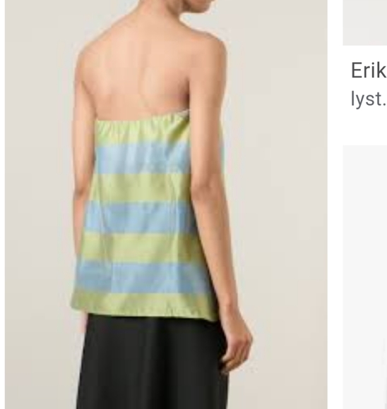 ERIKA CAVALLINI SEMI COUTURE STRIPED TOP - Picture 7 of 13